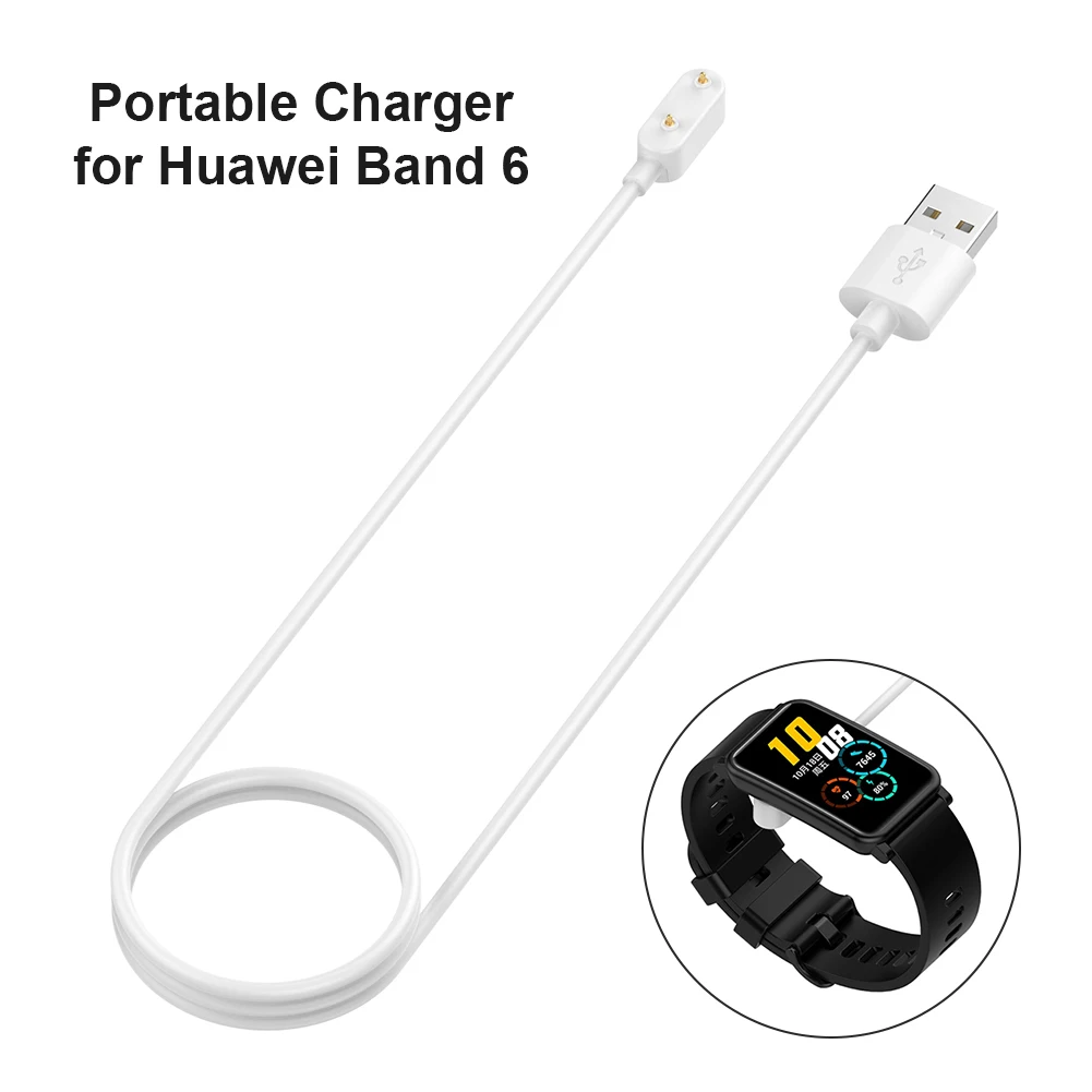 Charging Cable Fast Charging Watch Accessories for Huawei Band 6 Pro/Huawei Watch Fit Honor Band 6 Charger Cord