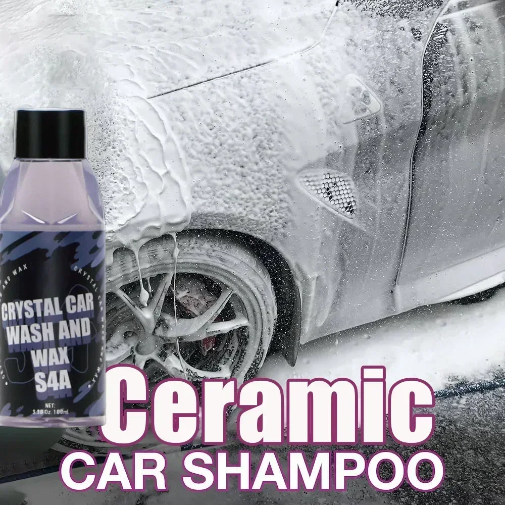 7 High Foaming Car Wash Shampoo Liquid Deep Cleaning Water Wax Varnish Nourishing Protection for Car Accessories Detailing Care