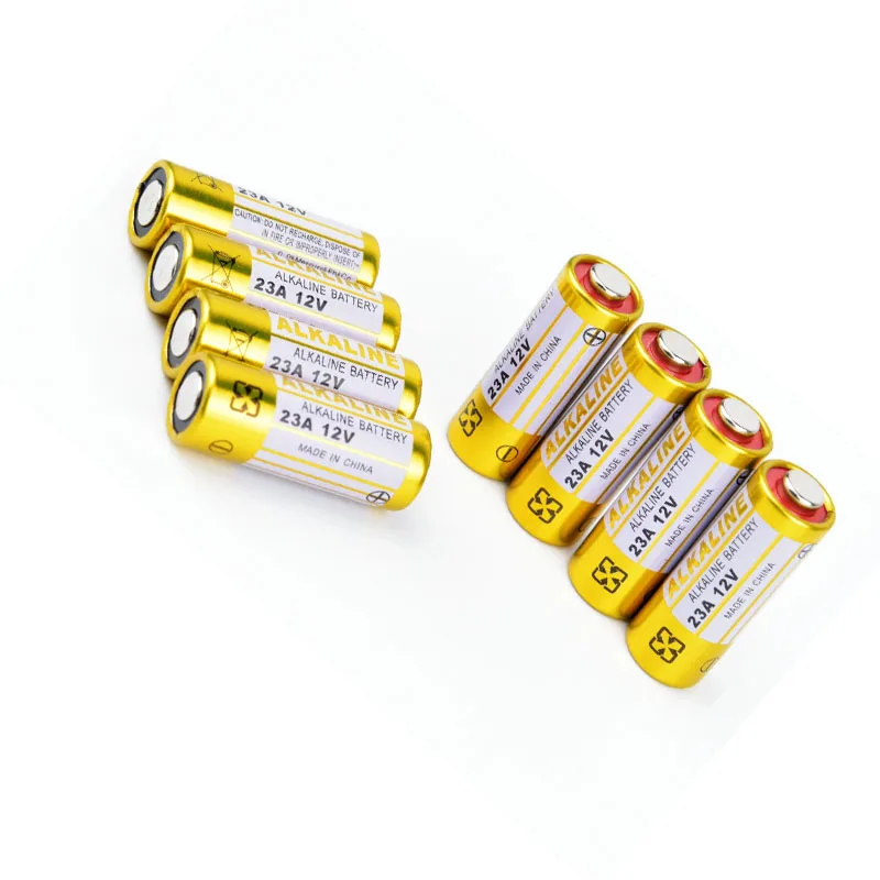 23A 12V Battery 23GA A23S E23A EL12 MN21 V23GA GP23A LRV08 for Doorbell Remote Control Electric Toy A23 Alkaline Battery Pack