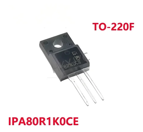 5~10/PCS New 8R1K0CE IPA80R1K0CE TO-220F Field-effect transistor In Stock