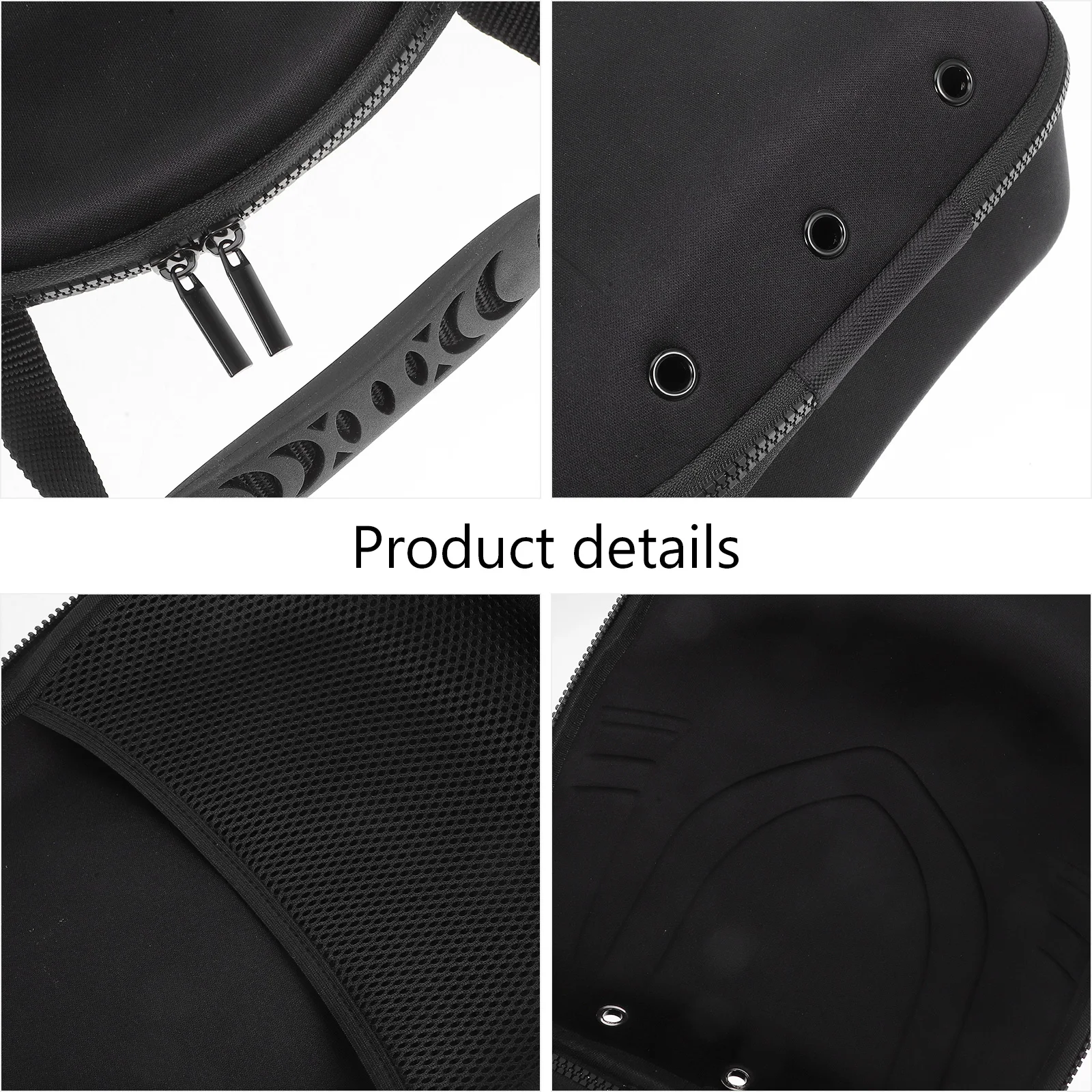 

Eva Baseball Hat Case Lightweight Cap Travel Organizer with Handle Smooth Zipper Protection for Caps Storage and Transport