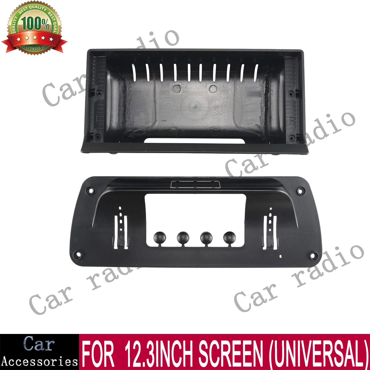 For 12.3INCH SCREEN (UNIVERSAL) 12.3 Inch Car Radio Android Stereo Frame Player Head Unit Fascia Panel Dash Board Cover
