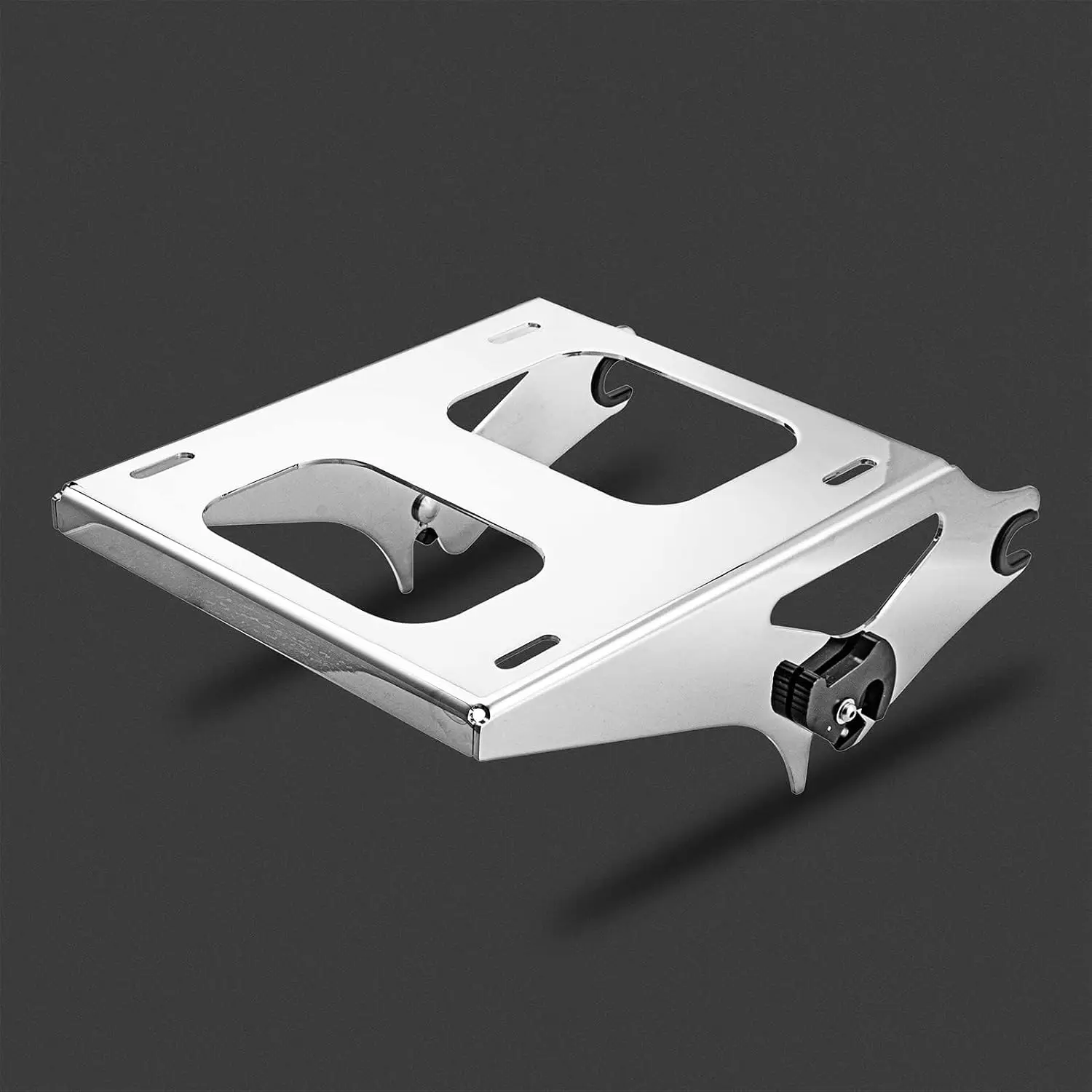 Chrome Quick-Detach Two-Up Tour Trunk Luggage Rack for Harley Touring Road King Street/Electra/Road Glide 2014-2025 Motorcycle