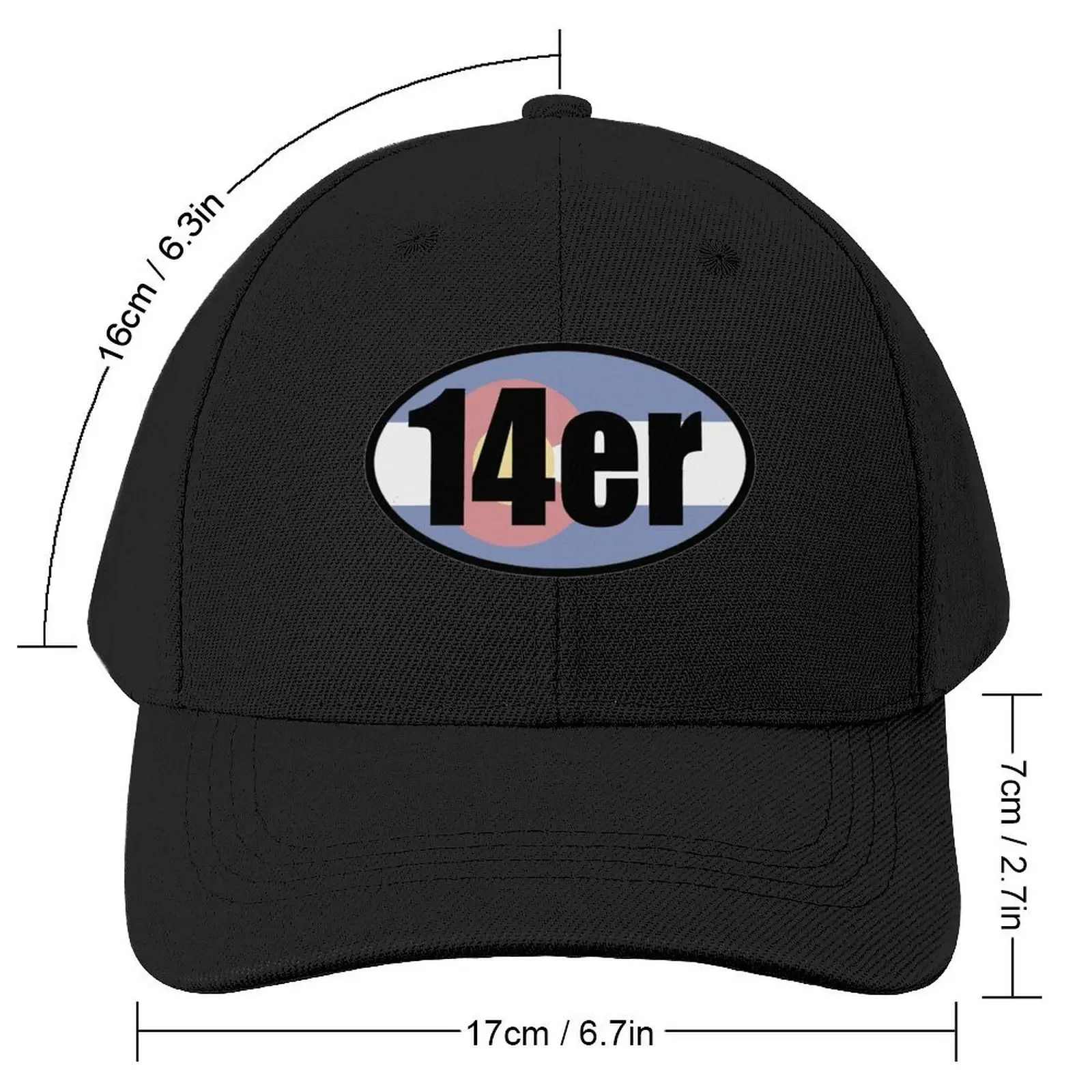 Colorado 14ers Baseball Cap Luxury Man Hat custom Hat Snapback Cap Military Tactical Cap Hats Man Women's