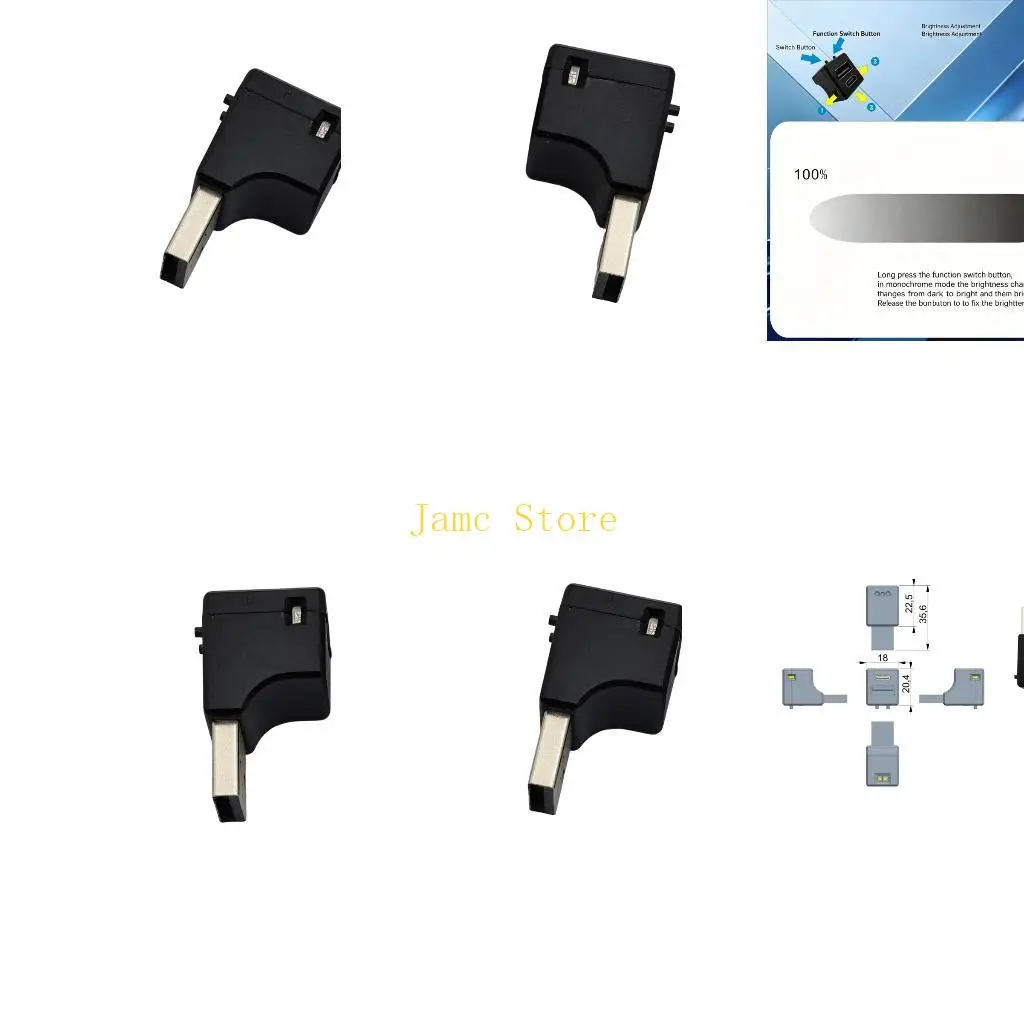 LX0B Standard USB A Male To Female elongator With Included Tone Manager For Flexible Light Adjustment