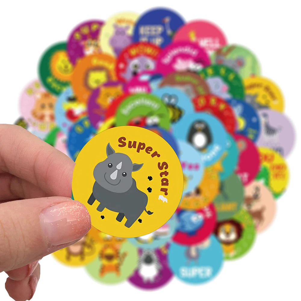 

10/30/63pcs Kawaii Cartoon Anime Waterproof Stickers Scrapbook Laptop Skateboard DIY Stationery Sticker Kids Classic Toy