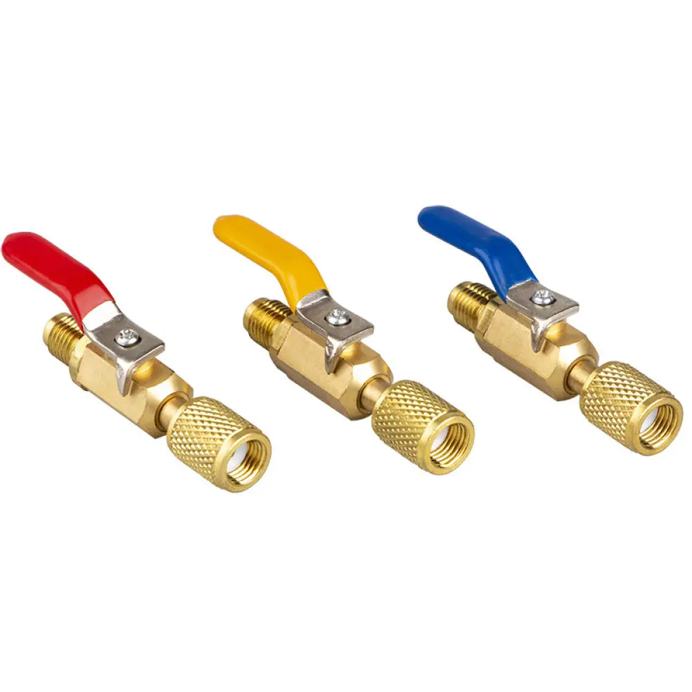 Refrigeration Charging Valve For R410A R22 Air Conditioner Fridge HVAC Fluoride Injection Safety Maintenance Accessory