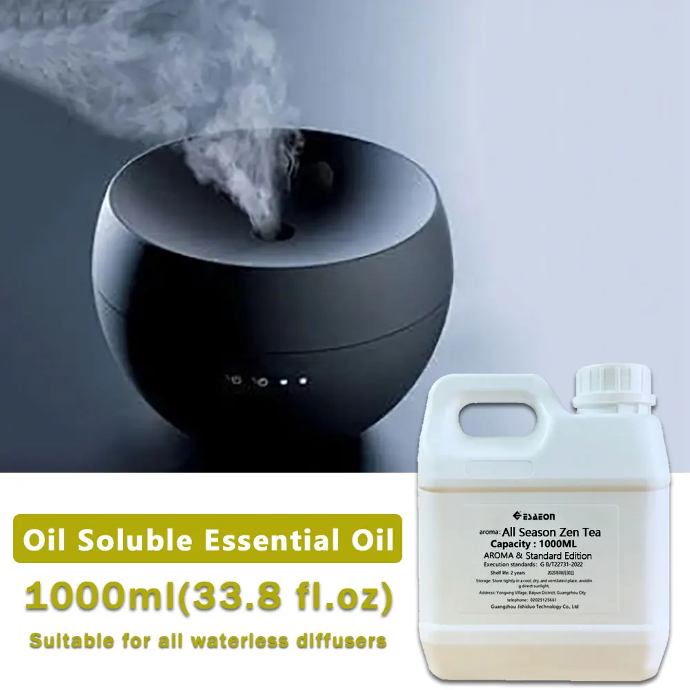 

ESAEON 1000ml (33.8 fl.oz) Rose Ebony/Cedar Essential Oil - For All Waterless Aromatherapy Machines, Two-Fluid Diffusion Machine