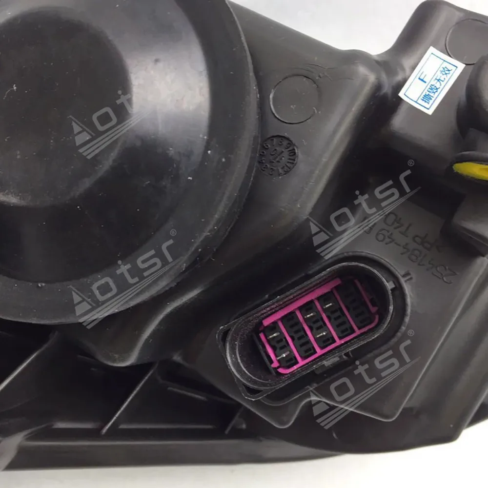 The Car Accessories Modification For Ford Fiesta 2009-2012 upgrade angle eyes Car headlights Headlamp assembly