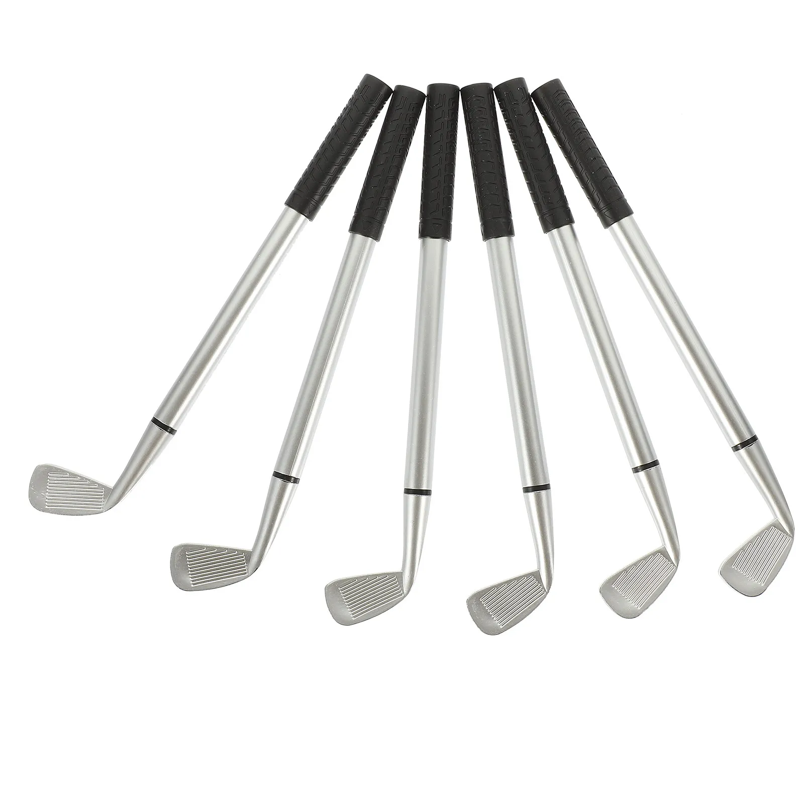 

6Pcs Alloy Ballpoint Pen Golf-Themed Novelty Desk Pen Set Creative Long-Lasting Writing Tool Gift for Golf Awards