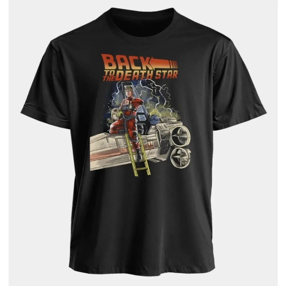 American Star Wars Peripheral Printed Men's and Women's T-Shirts Summer Sports Loose Couples Comfortable Crew Neck Short Sleeves