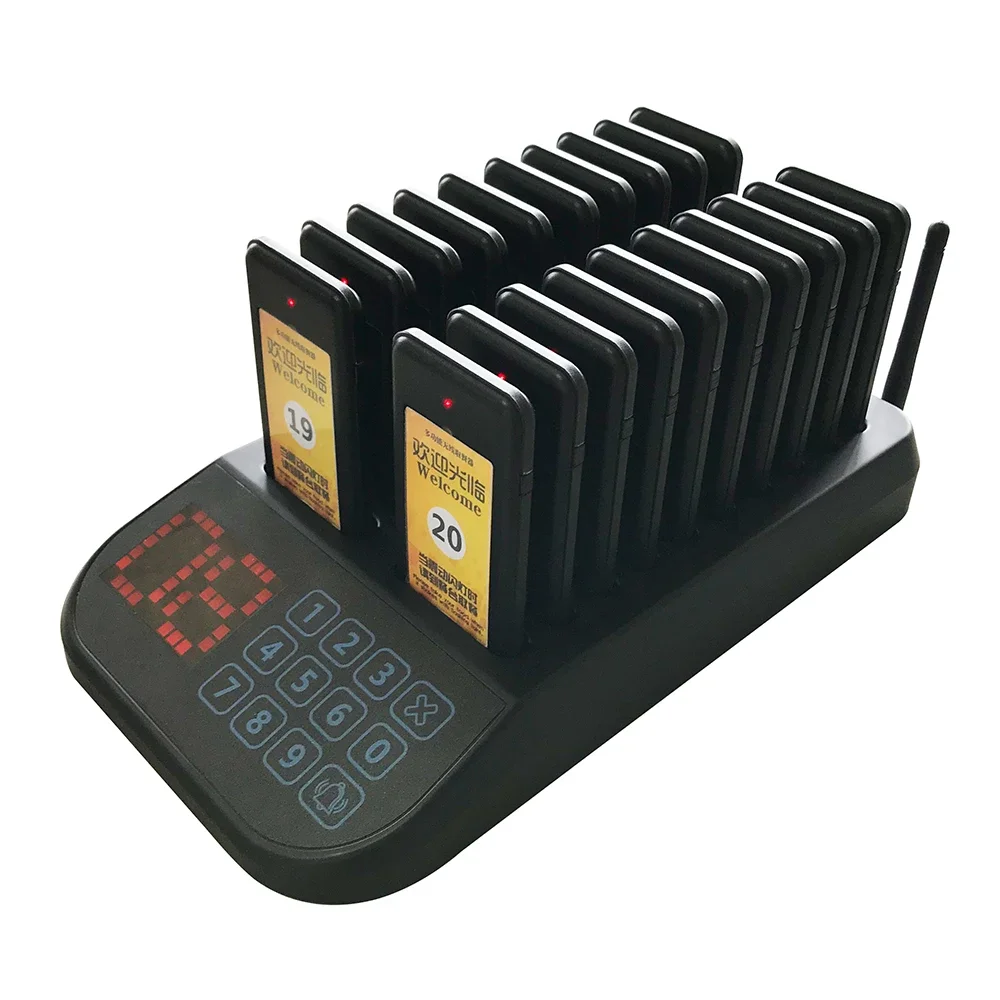 Pagers Wireless Guest Queue System Calling Restaurant Pager System for Restaurant