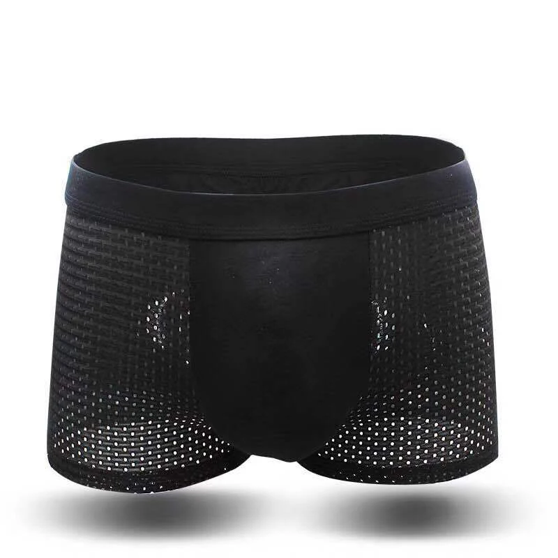 New Nylon Men Underwears Men Boxer Shorts Sexy Fashion Underpants Male Personality Multicolor Comfortable Breathable Panties Hot