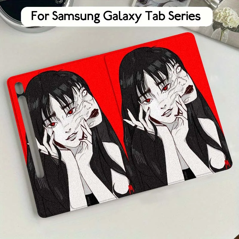 

Tomie Kawakami Cool Popular For Samsung Galaxy Tab S9 S10 S6 S7 S8 FE Plus Lite Inch Foldable Cover Tablet Case