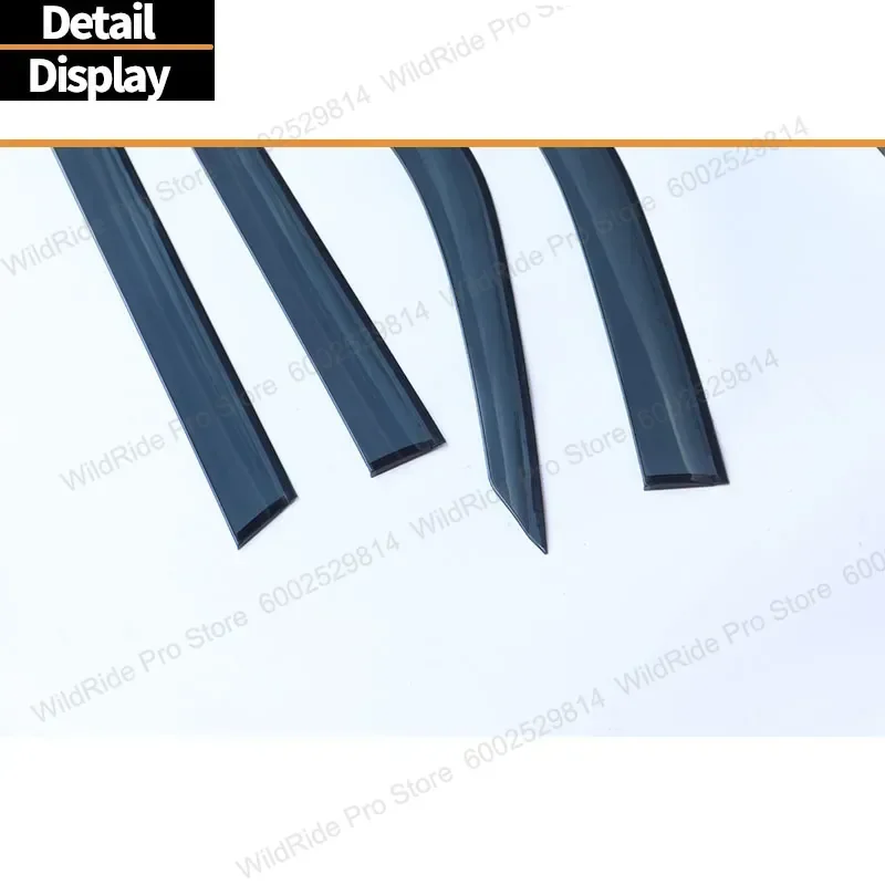 Cross Border Application 2018 for Lincoln Navigator Window Shade Rain Shield Black Car Rain Shield
