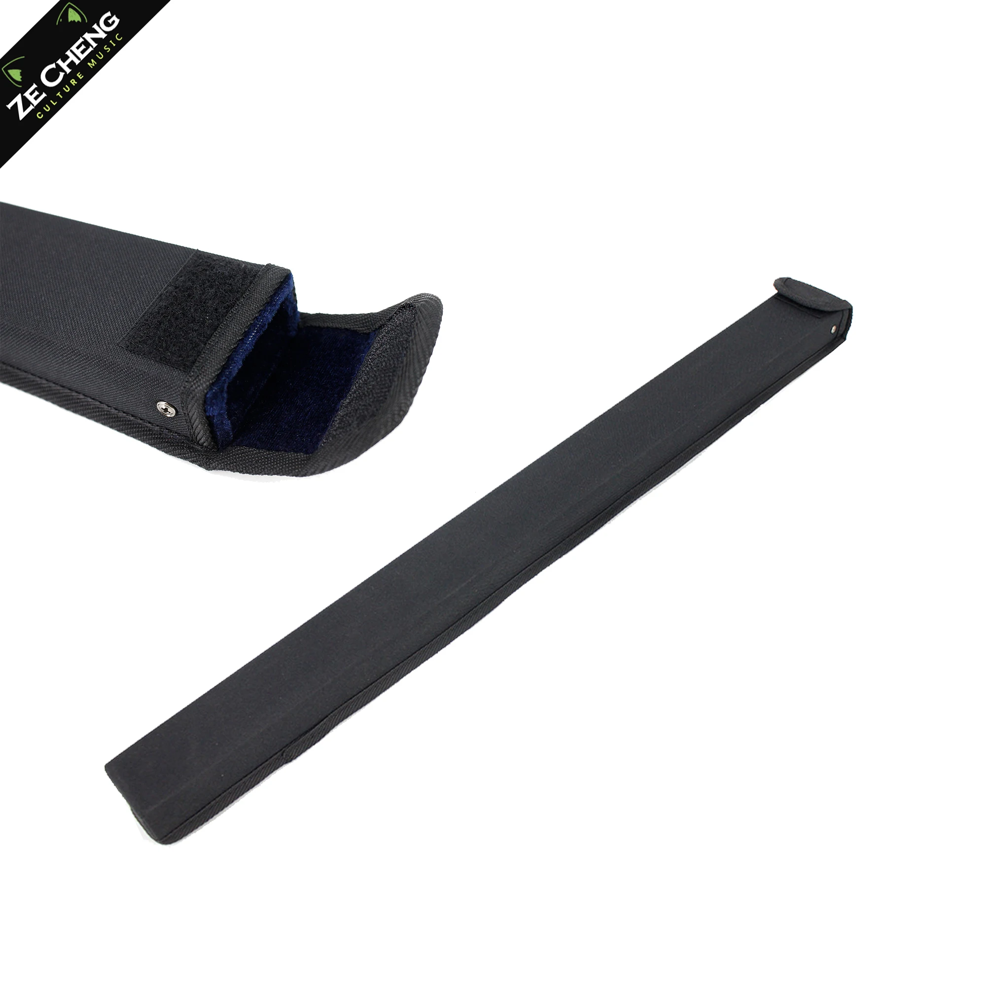 Estuche para arco de instrumentos multifuncional profesional, negro, adecuado para arcos de bajo, violonchelo, viola y violín, funda protectora de tela Oxford gruesa a prueba de golpes, portátil y liviana
