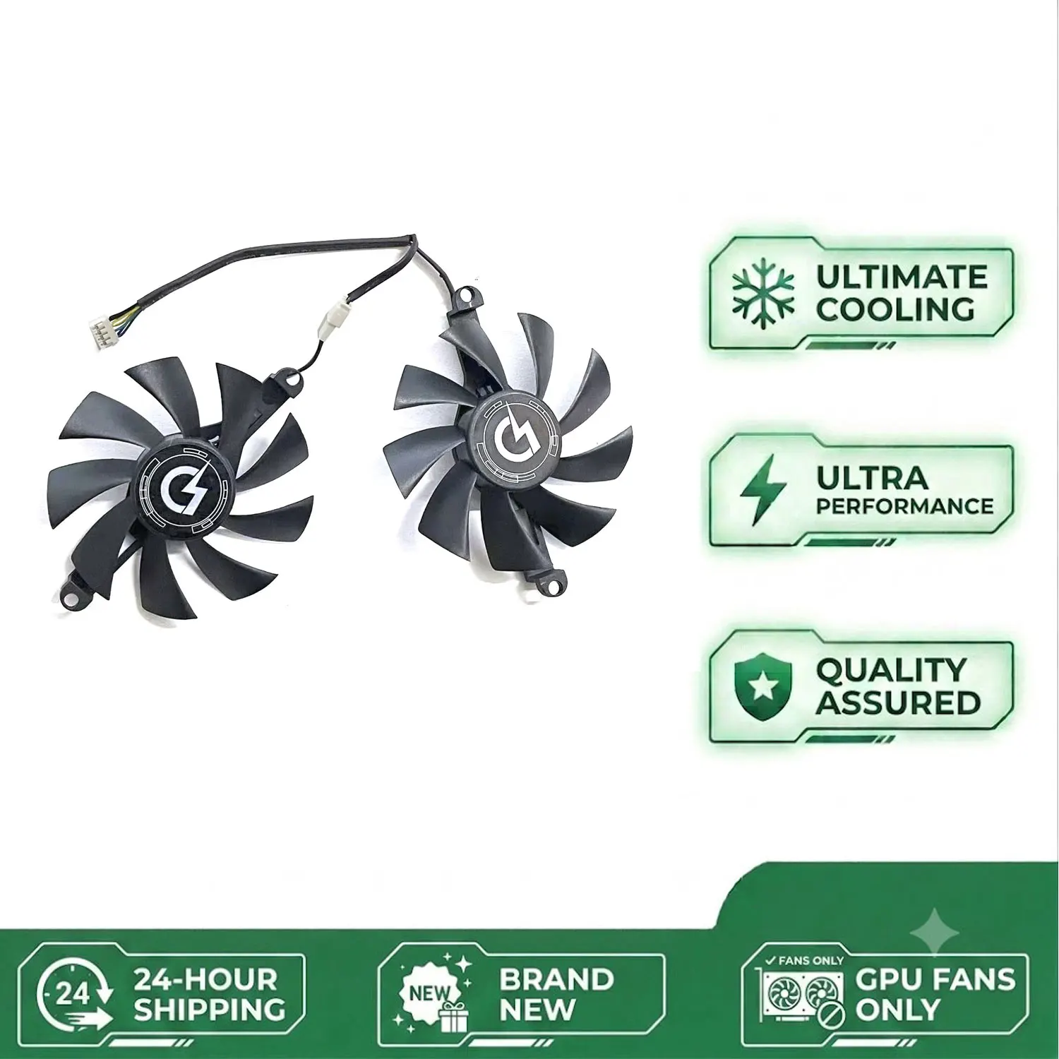 Cooling Fan Fo PELADN RX 5500XT RX 580 8G 2048SP RX550 Graphics Card 85MM 4PIN GPU Fan