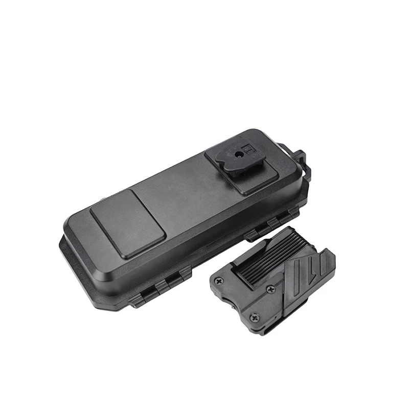 Portable Tactical Storage Box EDC Folding Knife Collection Protection Box Waterproof Sealed Quick Pull Waist Hanging Tool