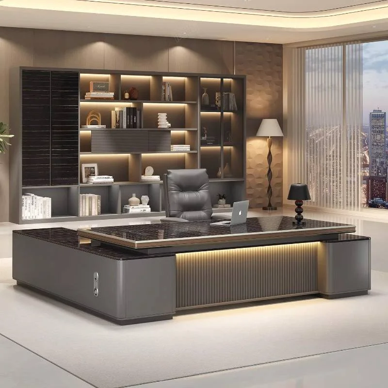 Designer Organizer Office Desk Work Bookshelf Console Accessories Office Desk Modern Luxury Escrivaninha Para Quarto Furniture