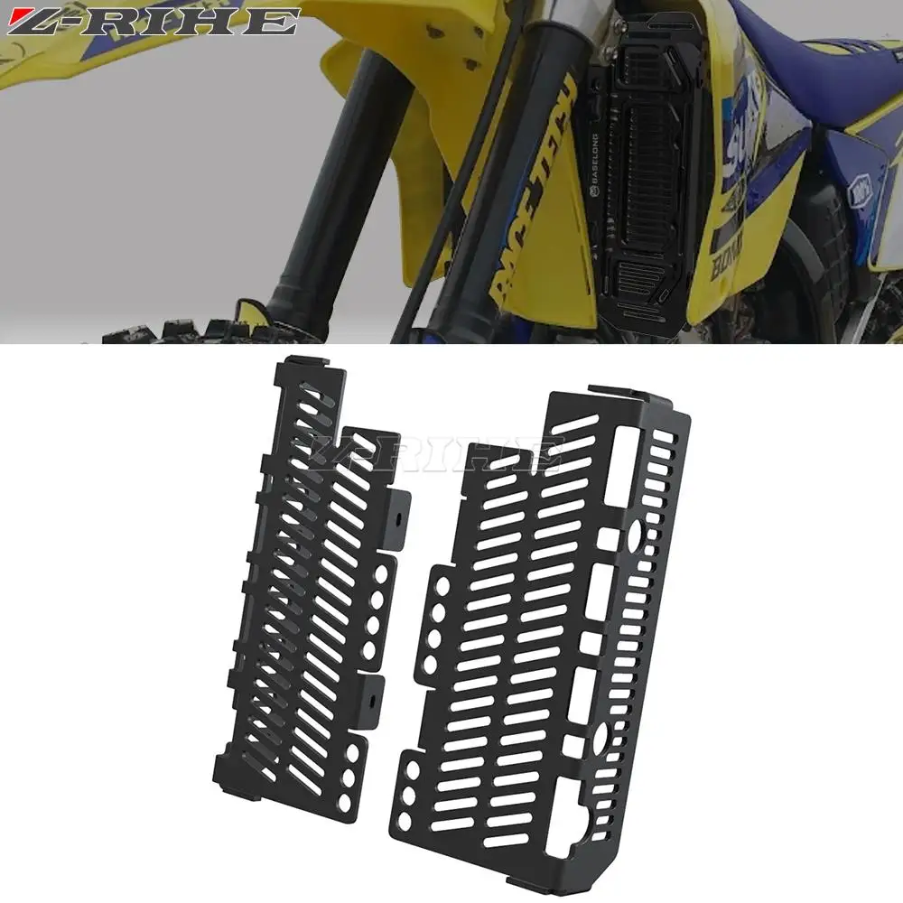 

Защитная крышка для решетки радиатора мотоцикла для Suzuki DRZ400 DRZ400E DRZ400S DRZ400SM RM125 RM250 RM 125 250 DRZ 400