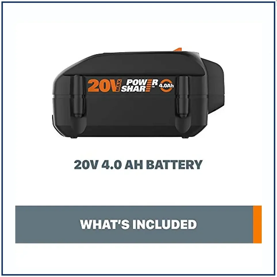 For WORX brand new genuine WA3578 - PowerShare 20V 4.0AH/5.0AH/6.0AH lithium-ion large-capacity battery