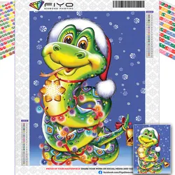 Diamond Painting New Collection Merry Christmas Cartoon Girl Full Diamond Embroidery DIY Mosaic Paintings Cross Stitch cuadros