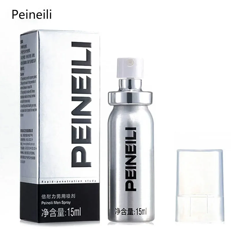 

Peineili Sex Delay Spray for Men Male External Use Anti Premature Ejaculation Prolong 60 Minutes Penis Enlargement Erection