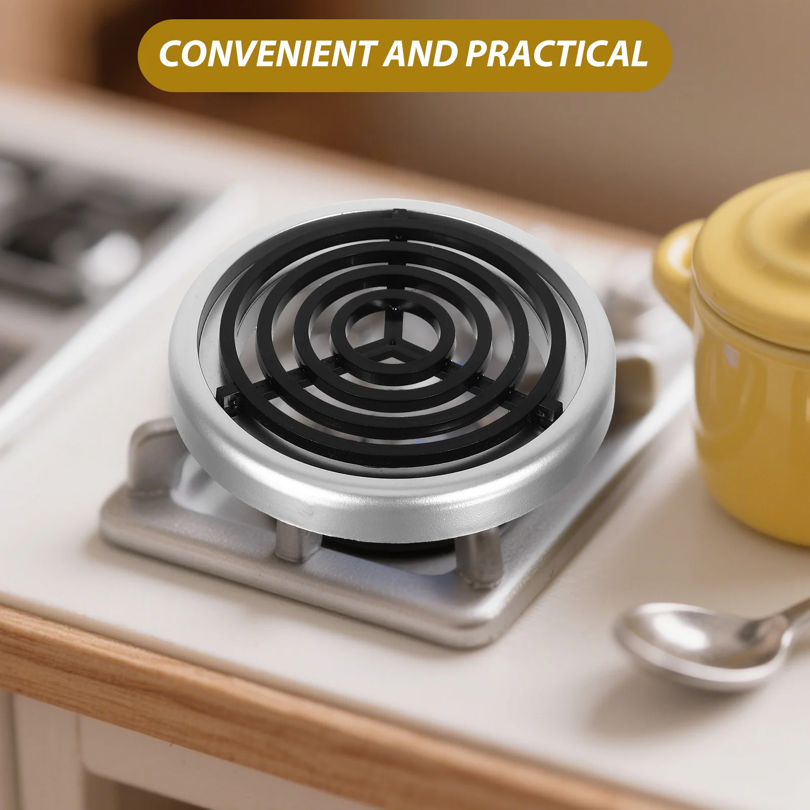 4 szt. Zabawki dla maluchów Zestaw akcesoriów do zabawy w kuchnię Dziecięca kuchenka dla maluchów Symulacja urządzeń Elektrycznych Narzędzia dla dziewczynek