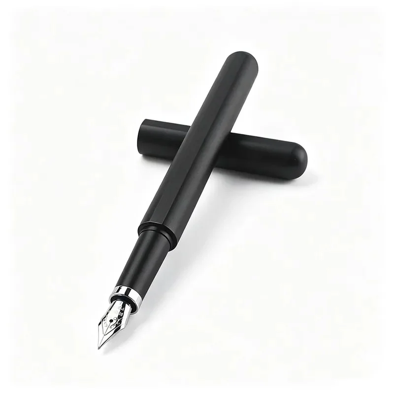 Magnetic Metal Fountain Pen F Nib Magnet Absorption Writing With  Pen Pouch Business Office Supplies Compare To Jin JJ4566