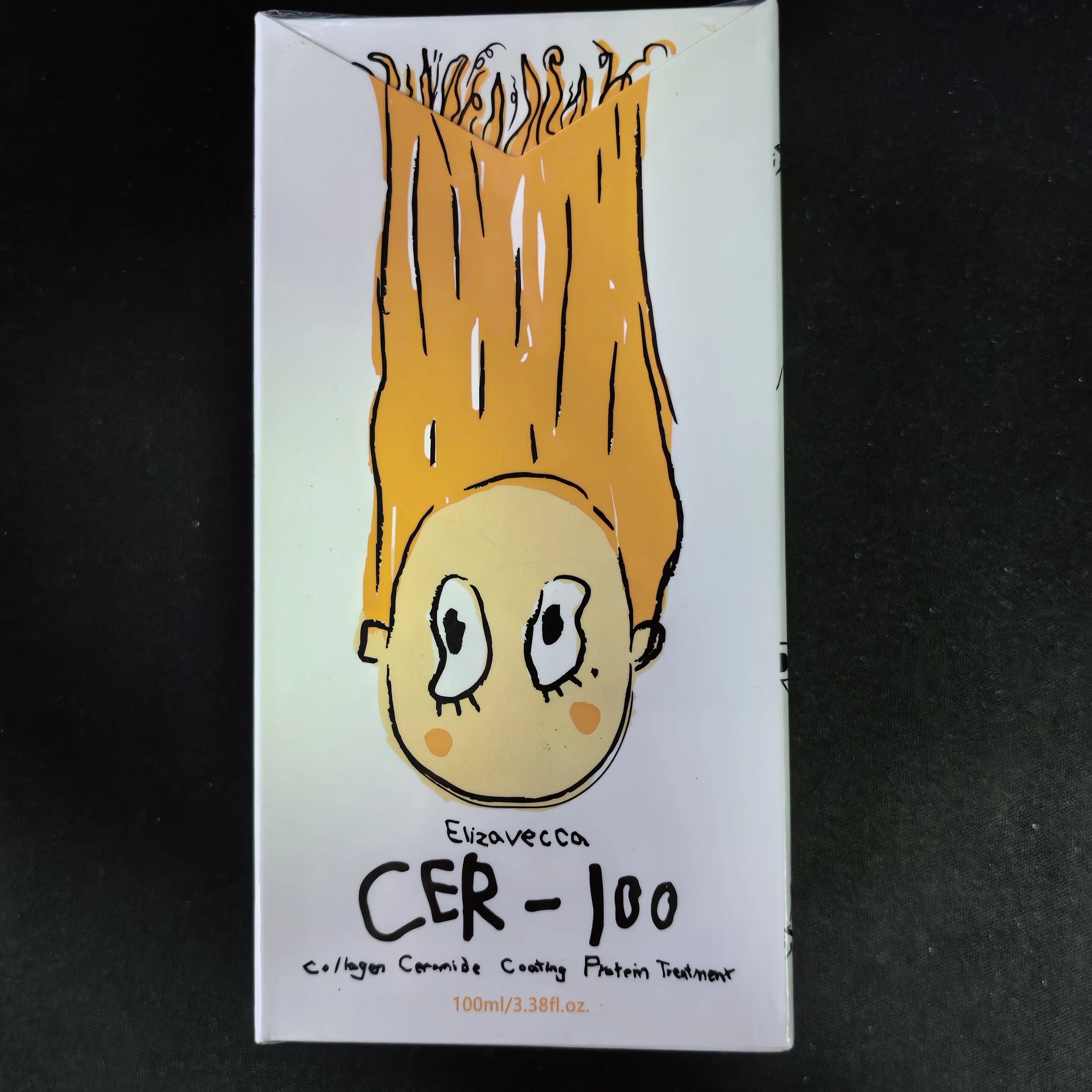 

Коллагеновая маска для волос CER-100 100 мл — восстанавливает вьющиеся и повреждения, глубоко питает для шелковистых, сильных и гладких волос.