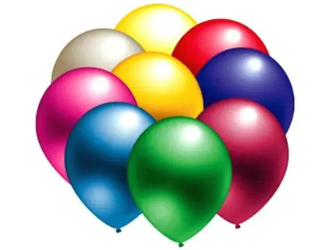 Metallic Color Balloons-100 Pcs