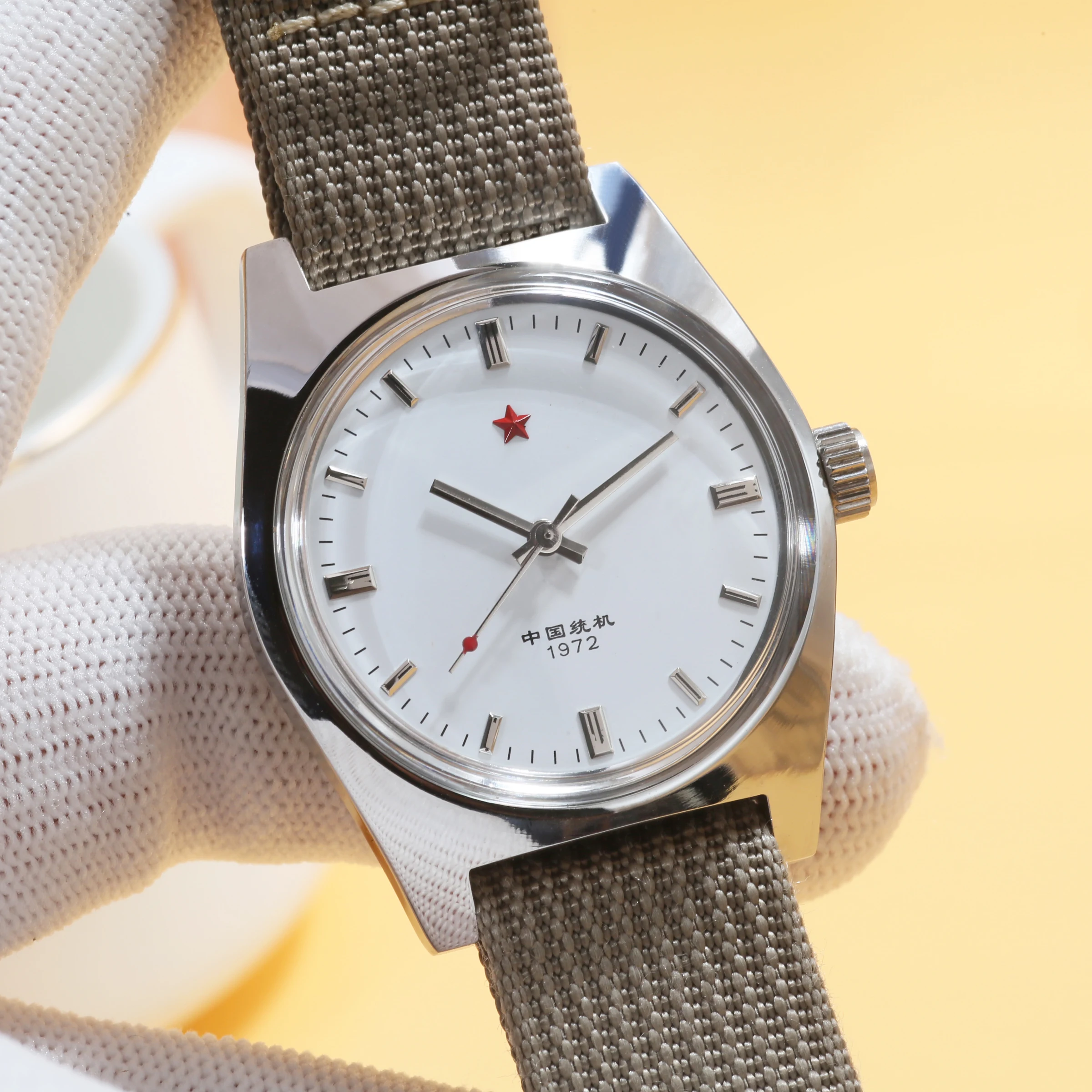 Men's Watch 7120 Hand-Wind Watch - 36mm Stainless Steel