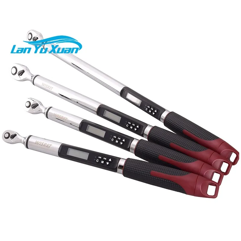 

Tool 1/2 High Precision 17-340NM Bike Car Repair Ratchet Spanner Adjustable Drive Digital Display Torque Wrench