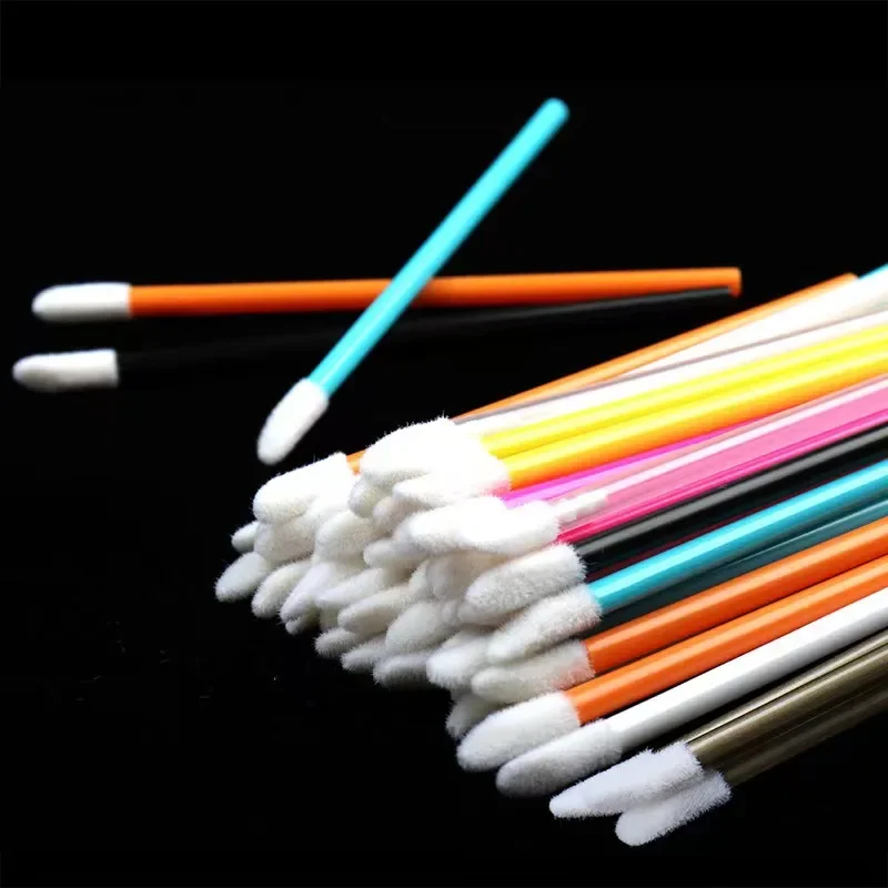 100Pcs Einweg Lippen Pinsel Wimpern Make-Up Pinsel Lash Verlängerung Mascara Applikator Lippenstift Zauberstäbe Set Kosmetik Makeups Werkzeuge