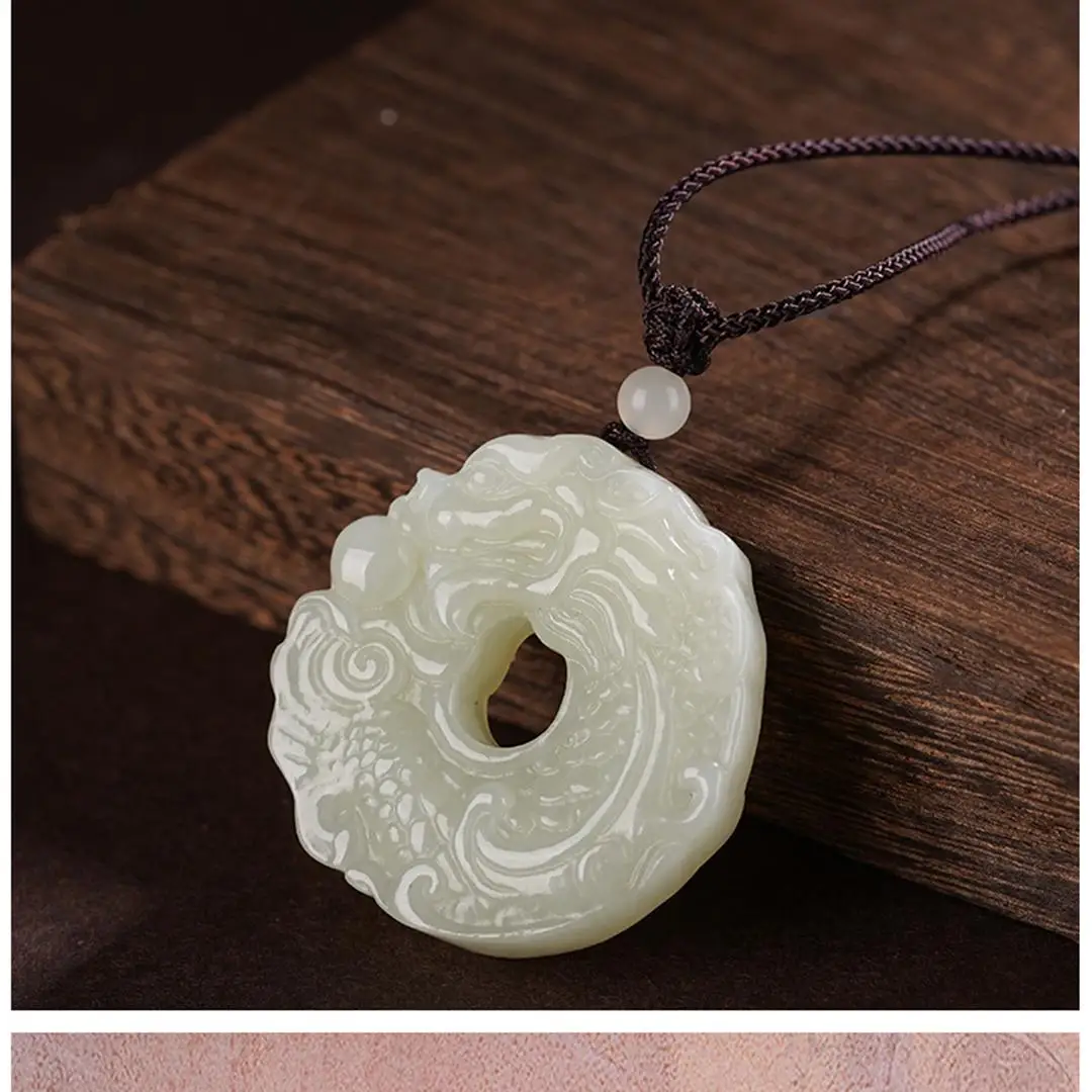 dragon-fish-transformation-pendant-jadeite-jade-male-zodiac-year-amulet-listening-to-the-spring-water-style-natural-gemstone