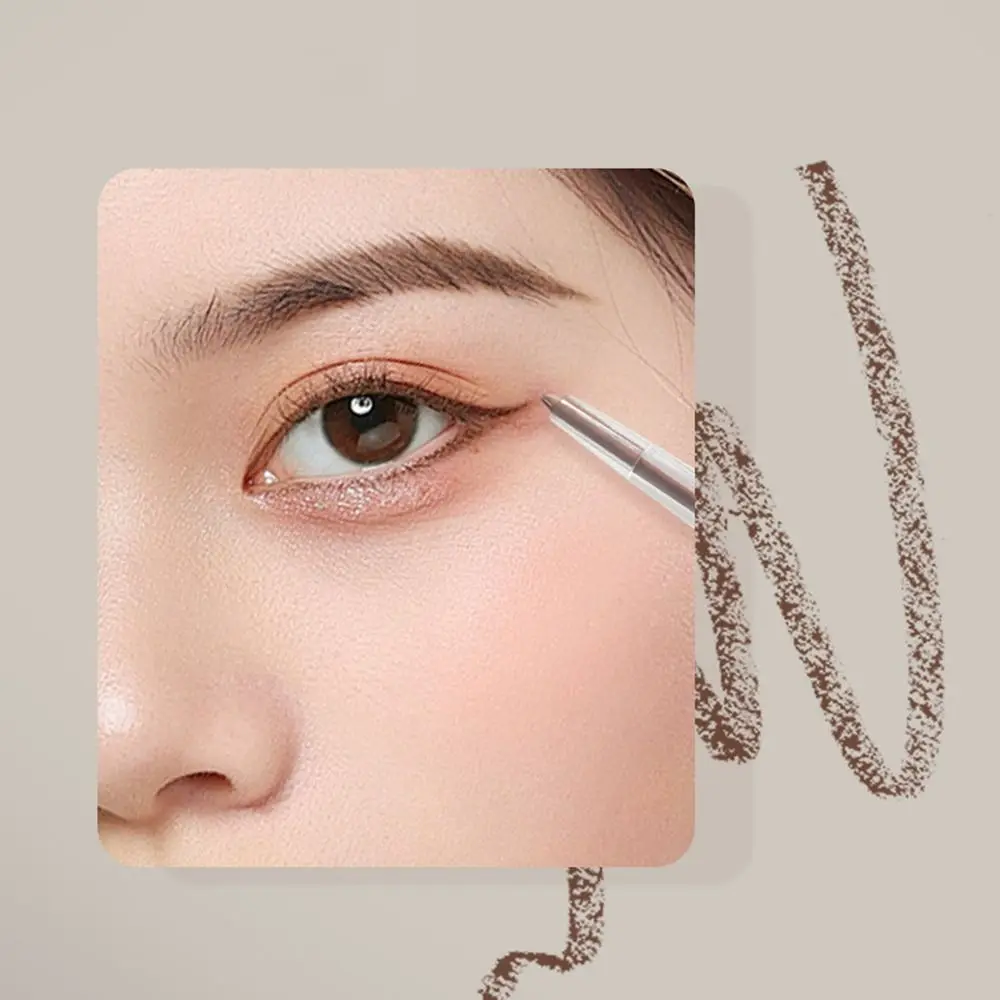 Waterproof Smudge-Proof Gel Eyeliner Pencil Long-lasting&High Pigment Precise Triangle Detailing Eyeliner Pen