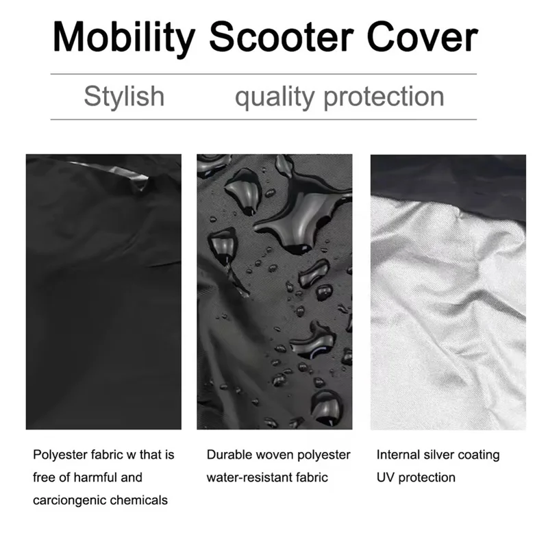 RTSHE-Waterproof Electric Scooter Cover Waterproof Heavy Duty Protection Outdoor Equipment Protector