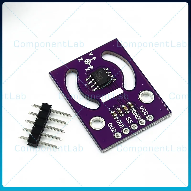 2pcs MCU-93 MLX90333 Handle Joystick Sensor - Position - Digital Three-Dimensional Angle