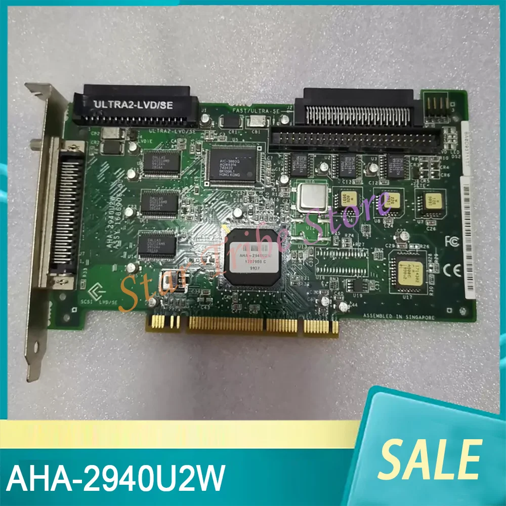 AHA-2940U2W 68PIN Graphics Card SCSI Card