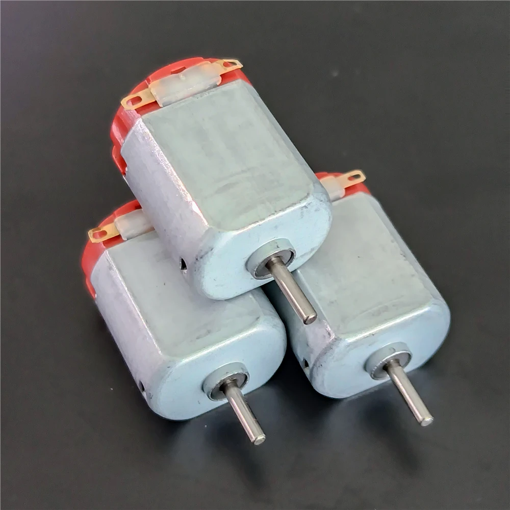3 sztuk/partia ogólne Micro DC3-6V 5000-10000RPM 130 silnik prądu stałego silnik dla majsterkowiczów zabawki do samodzielnego montażu eksperymenty naukowe