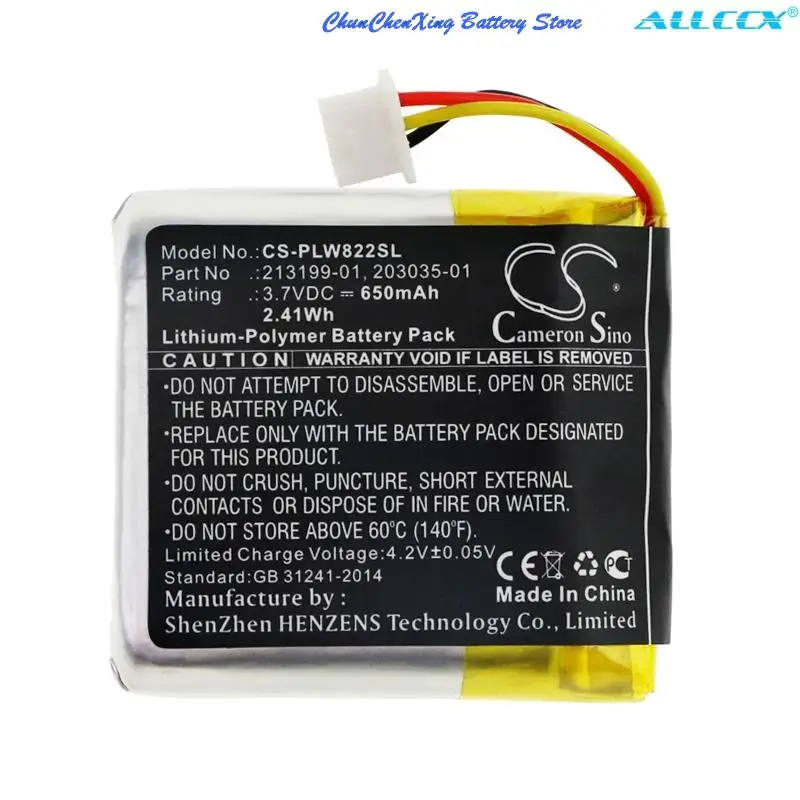 Batterie pour casque sans fil 100% mAh, 650, pour Plantroni Savi W8220,Savi 8220, B8200, nouveauté