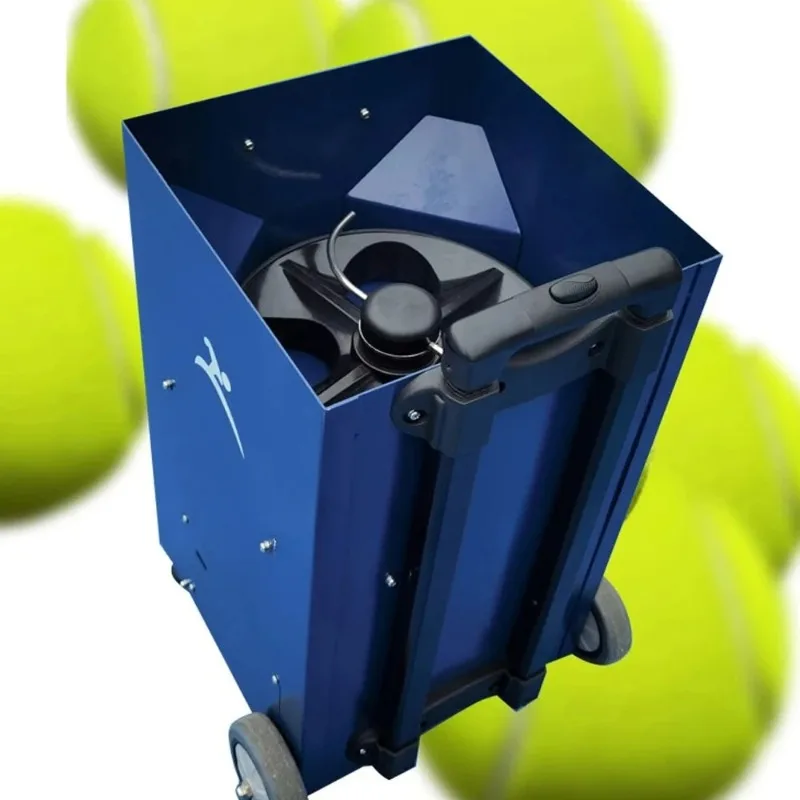 12V 9.0AH Tennis Ball Automatic Exercise Service Launcher Machine Tennis Trainer10-50KM/H  Tennis Teaching Sparring Equipment