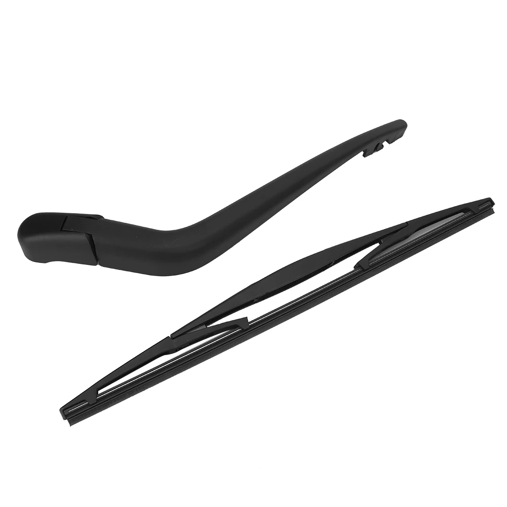 Black Windscreen Rear Wiper Arm with Blade Set Replacement Fit for  Car Rear Wiper Rear Wiper Arm Windscreen Rear Wiper Arm