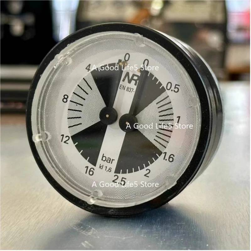 

Applies To Italian FAEMA E98 Kimberly M27 Casadio Semi-automatic Coffee Machine Double Pointer Pressure Gauge