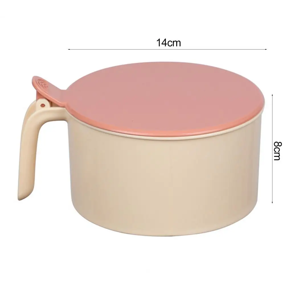 Odor-free Seasoning Container Seasoning Box with Spoon Nordic Style 4-compartment Seasoning Box with Lid Easy Grip Plastic