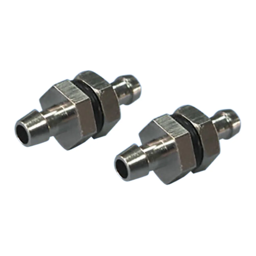 2 Pcs Alu Fuel Pick Up Fitting Filler Nozzle For RC Airplanes Fuel Tank Accessories Parts
