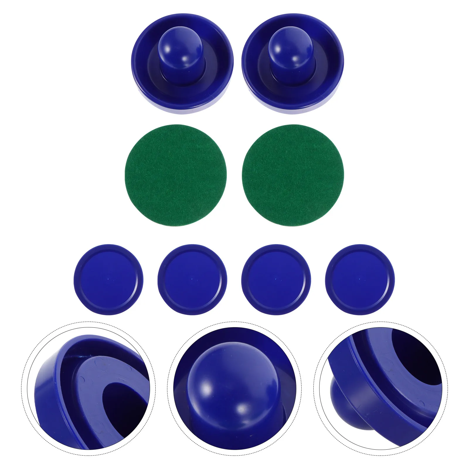 

1Set Air Hockey Puck Pushers Replacement Parts for Game Table Home Carnival Fun Accessories Air Hockey Puck