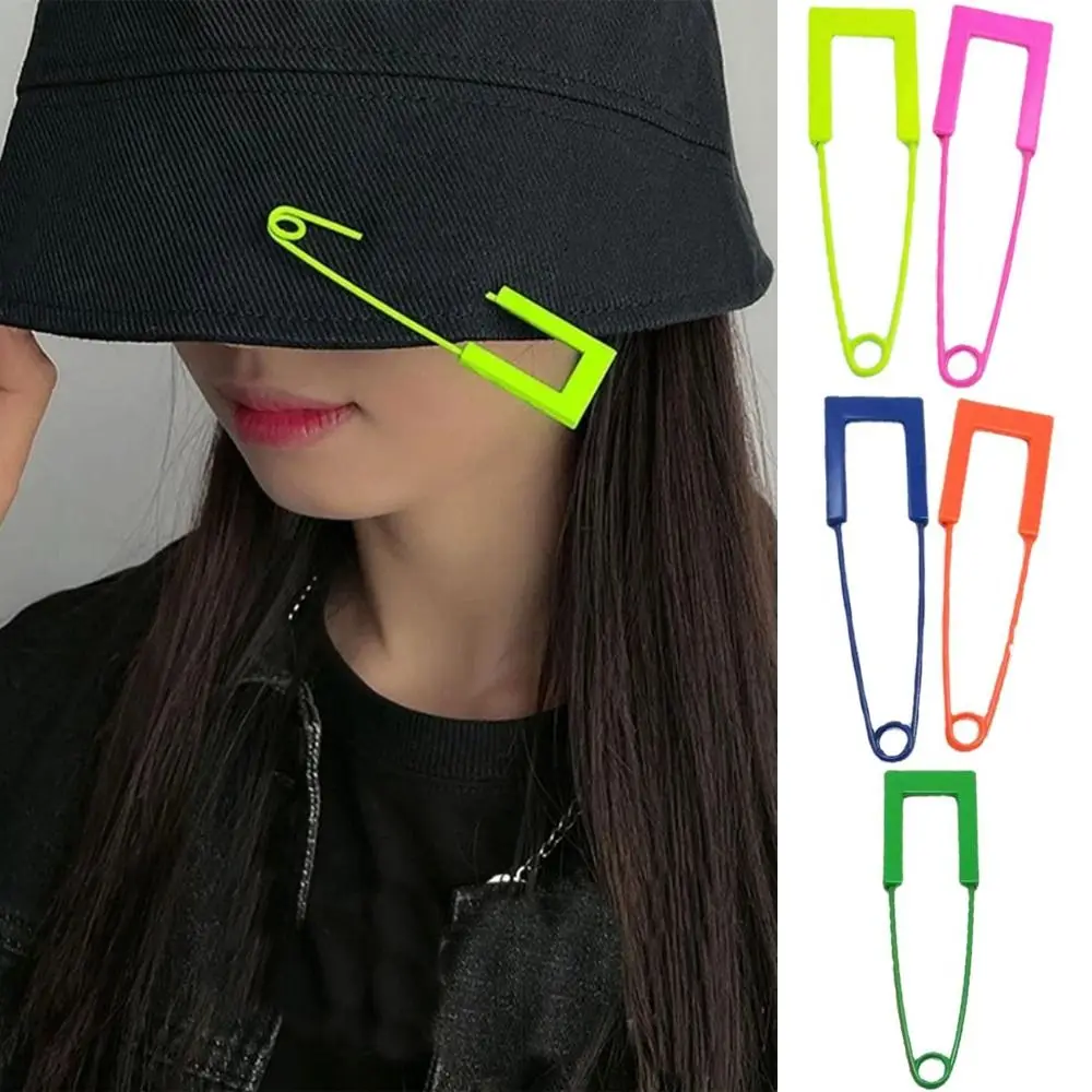 패션 레트로 형광 핀 코사지 수제 DIY 재봉 숄 버클 합금 빅 핀 여성 의류 브로치 여성 남성용