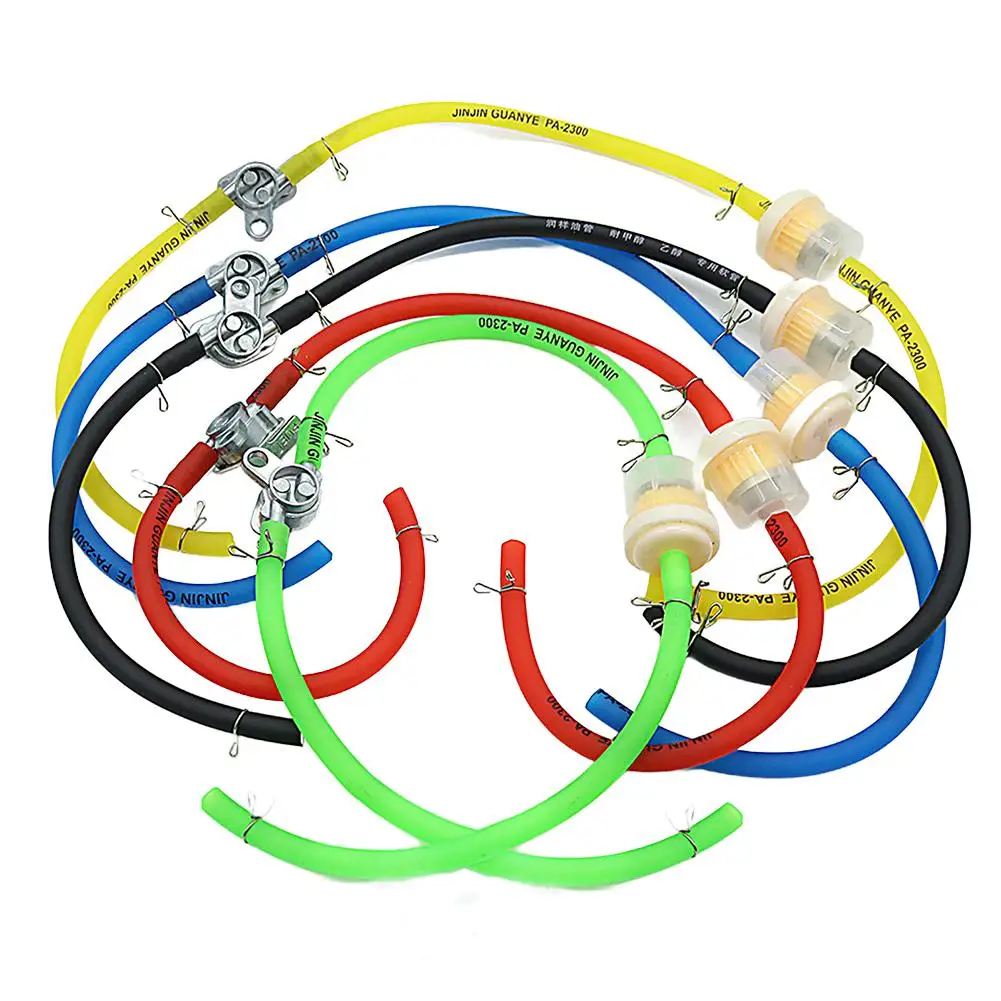 

Gas Oil Cup With Oil Pipe Thicker Fuel Pipeline Small Scoote ATV Line Motorcycle Hose Gas Tube Clip Fuel Petrol Filter Fuel W8D3