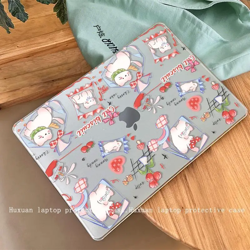 INS Cute Candy Cat Bow Case For Macbook Air 13.6 M5 M1 Pro 14 M4 Air 15.3 13 M3 15 M2 Mac Cover A3113 A2681 A2442 A2941 Neo